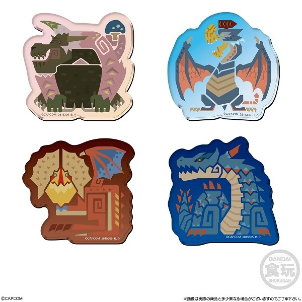 モンスターハンター　キャラマグネッツ　コンプリート品 モンスターハンター 20th Anniversary キャラマグネッツ』の発売