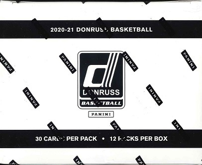 NBA 2020/21 PANINI DONRUSS BASKETBALL FATPACK BOX