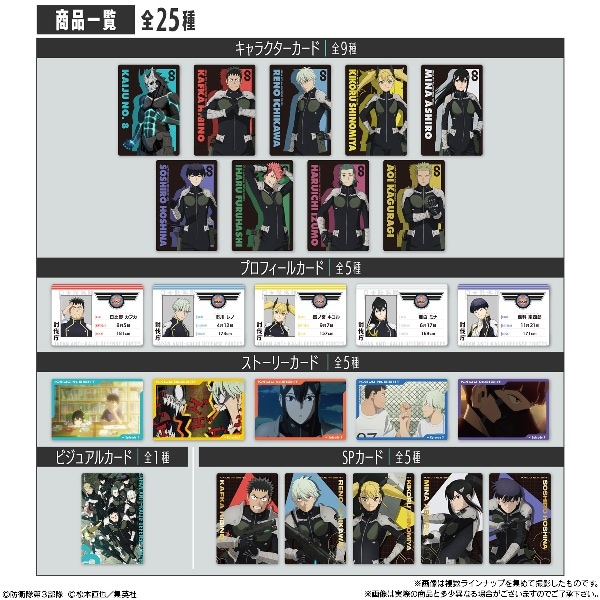 怪獣8号 ウエハース （食玩） BOX 2024年7月1日発売予定