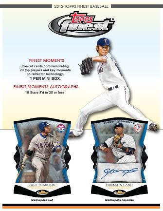 MLB 2012 TOPPS FINEST