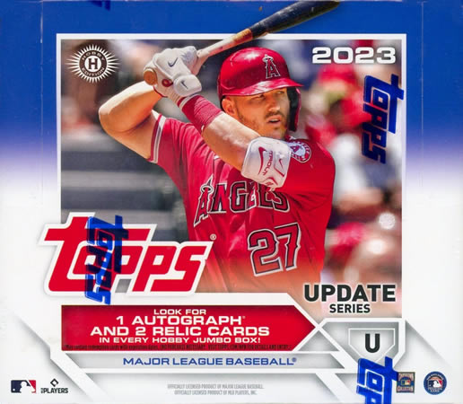 MLB 2023 TOPPS UPDATE SERIES JUMBO BOX