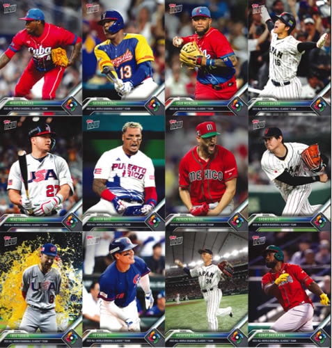 2023 All-World Baseball Classic Team - MLB TOPPS NOW - 12-Card Set (ALL WBC TEAM 12祫ɥåȡ