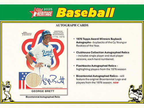 MLB 2025 TOPPS HERITAGE HOBBY BOX（送料無料）