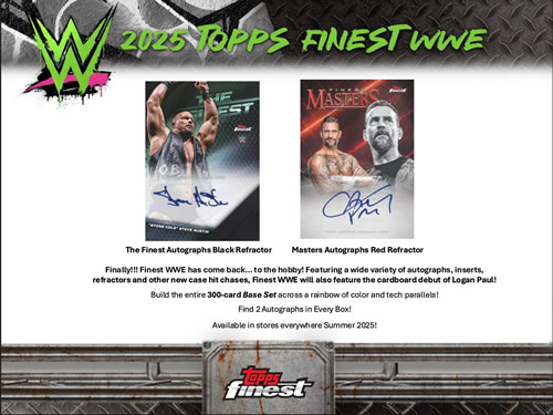 WWE 2025 TOPPS FINEST HOBBY BOX（送料無料）