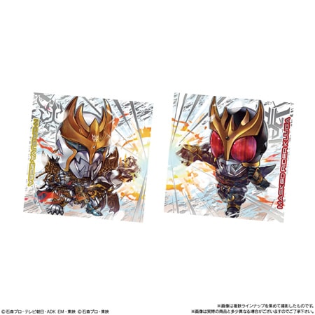 にふぉるめーしょん 仮面ライダーシリーズ シールウエハースvol.4 （食