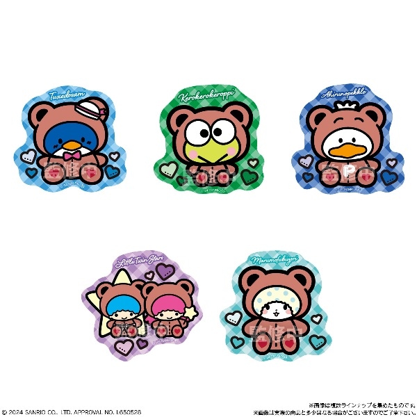 サンリオキャラクターズ ステッカー付きチョコ（食玩） BOX 2024年10月