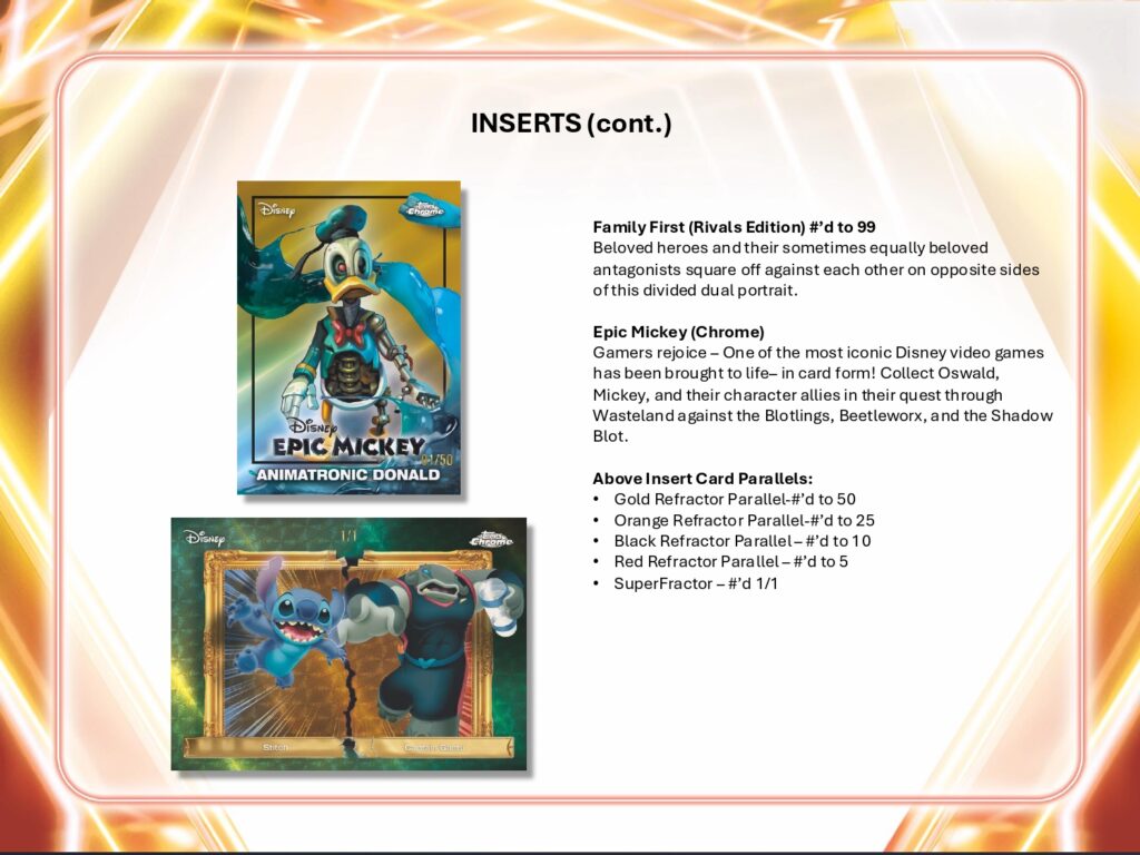 最終値下げ限定10枚topps MINT Disney フロゾンブラックフォイル ミントモール / MINT-WEB店 (ボックス通販) / 2026 TOPPS DISNEY NEON