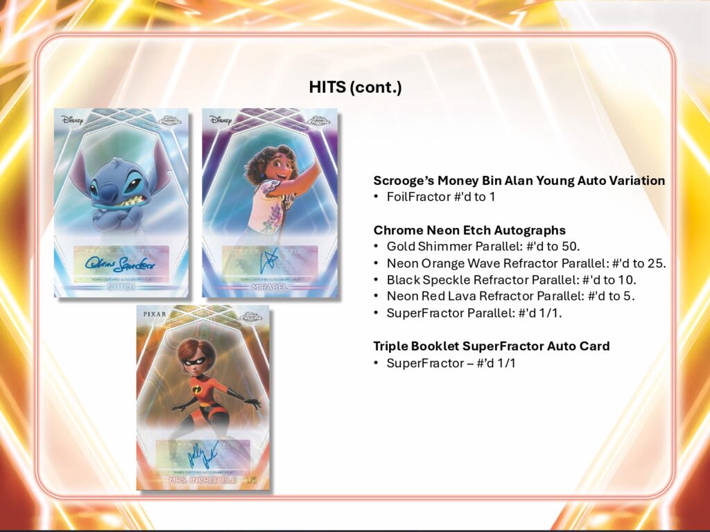 2026 TOPPS DISNEY NEON VALUE BOX（送料無料）
