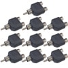 C-075 【ＲＣＡ/ピン端子２分配アダプター 分配プラグ 10個セット】　バルク|ＡＶアクセサリー|●個数限定アウトレット（ポイント最大10倍・在庫限り・返品不可）