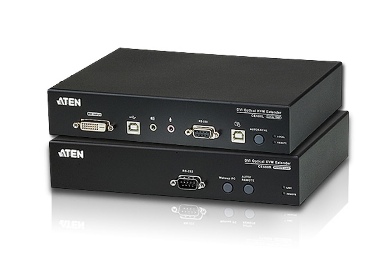 【メーカー取り寄せ】ATEN 光ファイバーKVMエクステンダー CE690/ATEN ［プリンストン直営］