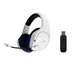 HyperX Cloud Stinger Core Wireless (PlayStation) ワイヤレスゲーミングヘッドセット ホワイト PS5 PS4 PC対応 4P5J1AA (HHSS1C-KB-WT/G) ［プリンストン直営］