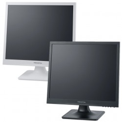（在庫限り）19インチカラー 液晶ディスプレイ 全2色 SXGA 白色LEDバックライト スクエアパネル PTFBLT-19 PTFWLT-19 ［プリンストン直営］