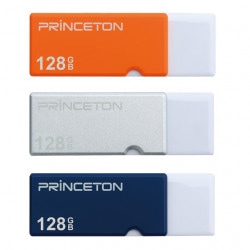 USBフラッシュメモリー 128GB 全3色 USB3.0 回転式カバータイプ PFU-XTF/128Gシリーズ ［プリンストン直営］