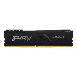 【メーカー取り寄せ】キングストン FURY Beast シリーズ ブラック 16GB 3200MHz DDR4 CL16 DIMM 288pin ゲーミングメモリ KF432C16BB/16 ［プリンストン直営］