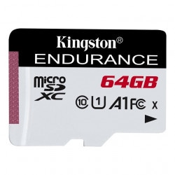 【メーカー取り寄せ】キングストン High-Endurance microSDカード 64GB Class10 A1 U1 SDCE/64GB ［プリンストン直営］