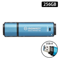 【メーカー取り寄せ】キングストン IronKey Vault Privacy 50シリーズ 256GB USB3.2 Gen 1 セキュリティモデル IKVP50/256GB ［プリンストン直営］