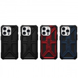 （在庫限り）UAG iPhone 14 Pro 用 ケース MONARCH プレミアム 全4色 耐衝撃 UAG-IPH22MB-Pシリーズ 6.1インチ ストラップホール搭載 ［プリンストン直営］