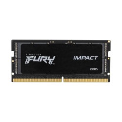 【メーカー取り寄せ】キングストン FURY Impact DDR5シリーズ ブラック 8GB 4800MT/s CL38 SODIMM 262pin ゲーミングメモリ KF548S38IB-8 ［プリンストン直営］