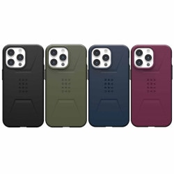（在庫限り）UAG iPhone 15 Pro Max 用 MagSafe対応ケース CIVILIAN ソリッドデザイン 全4色 耐衝撃 UAG-IPH23LA-CMSシリーズ 6.7インチ ［プリンストン直営］