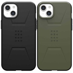 （在庫限り）UAG iPhone 15 Plus 用 MagSafe対応ケース CIVILIAN ソリッドデザイン 全2色 耐衝撃 UAG-IPH23LB-CMSシリーズ 6.7インチ ［プリンストン直営］