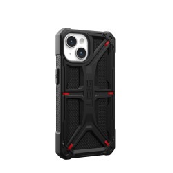 （在庫限り）UAG iPhone 15用 ケース MONARCH Kevlar プレミアム ケブラーブラック 耐衝撃 UAG-IPH23MB-P-KB 6.1インチ ［プリンストン直営］