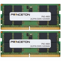 増設メモリ 64GB （32GB×2枚組） DDR5 4800MHz PC5-4800 CL40 262pin non-ECC SO-DIMM PN5-4800-32GX2 ［プリンストン直営］