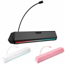 （在庫限り）Edifier ゲーミングスピーカー Hecate G1500BAR バーチャル7.1サラウンド 合計5W出力 Bluetooth5.3 全3色 ED-G1500BARシリーズ ［プリンストン直営］