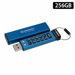 【メーカー取り寄せ】キングストン IronKey Keypad 200 (USB-A) 256GB USBフラッシュドライブ キーパッド付 ハードウェア暗号化 IKKP200/256GB ［プリンストン直営］