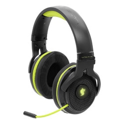 [アウトレット] ULTRA PLUS 2.4GHzワイヤレスゲーミングヘッドセット 収納可能マイク ブラック OUP-HS24WBK ［プリンストン直営］