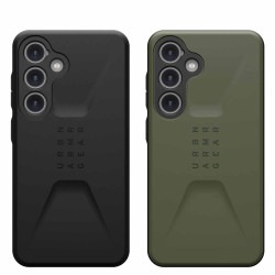 （在庫限り）UAG Galaxy S24用ケース CIVILIAN ソリッドデザイン 全2色 耐衝撃 UAG-GLXS24-Cシリーズ ［プリンストン直営］