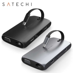 （在庫限り）Satechi USB-C On-the-Go Multiport Adapter マルチポートアダプター 全2色 PST-UCMBAシリーズ ［プリンストン直営］