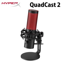 HyperX QuadCast 2 コンデンサーマイク USBマイク ブラック 872V1AA ［プリンストン直営］