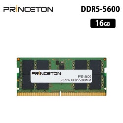 増設メモリ 16GB DDR5 5600MHz PC5-5600 CL46 262pin non-ECC SO-DIMM PN5-5600-16G ［プリンストン直営］