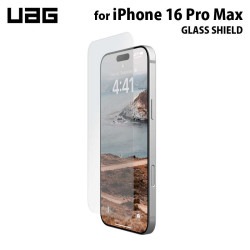 UAG iPhone 16 Pro Max 用 ガラススクリーンシールド 強化ガラス 抗指紋 UAG-IPH24LA-SP 6.9インチ ［プリンストン直営］