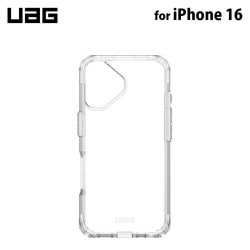 UAG iPhone 16用 ケース PLYO アイス（クリアカラー） 耐衝撃 シンプル UAG-IPH24MB-Y-IC 6.1インチ ［プリンストン直営］