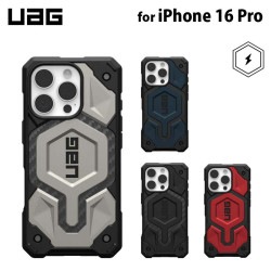 （在庫限り）UAG iPhone 16 Pro用 MagSafe対応ケース MONARCH PRO 全4色 耐衝撃 プレミアム UAG-IPH24MA-PMSシリーズ 6.3インチ ［プリンストン直営］