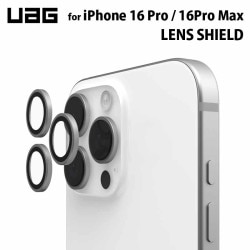 UAG iPhone 16 Pro / 16 Pro Max 用 レンズシールド UAG-IPH24LA-LS-TI ［プリンストン直営］