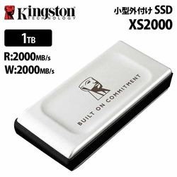 （在庫限り）キングストン ポータブルSSD 1TB XS2000シリーズ USB 3.2 Gen 2x2 最大読取2000MB/秒 SXS2000/1000GA ［プリンストン直営］