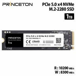 内蔵SSD 1TB PCIe 5.0x4 NVMe M.2 2280 読み込み最大10200MB/s 3年保証 600TBW PHD-ISM2G5DL-1T ［プリンストン直営］