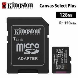 キングストン Canvas Select Plus 128GB microSDカード UHS-I U1 V10 A1 SDカードアダプタ付 SDCS3/128GB ［プリンストン直営］