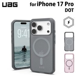 UAG iPhone 17 Pro用 MagSafe対応ケース DOT 全2色 耐衝撃 ドットパターン UAG-IPH25MA-DMSシリーズ ［プリンストン直営］