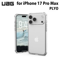 UAG iPhone 17 Pro Max用ケース PLYO アイス（クリアカラー） 耐衝撃 シンプル UAG-IPH25LA-Y-IC ［プリンストン直営］