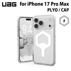 UAG iPhone 17 Pro Max用 MagSafe対応ケース PLYO  (カメラコントロール対応ボタン搭載) アイス/ホワイト 耐衝撃 シンプル UAG-IPH25LA-YMC-I-W ［プリンストン直営］