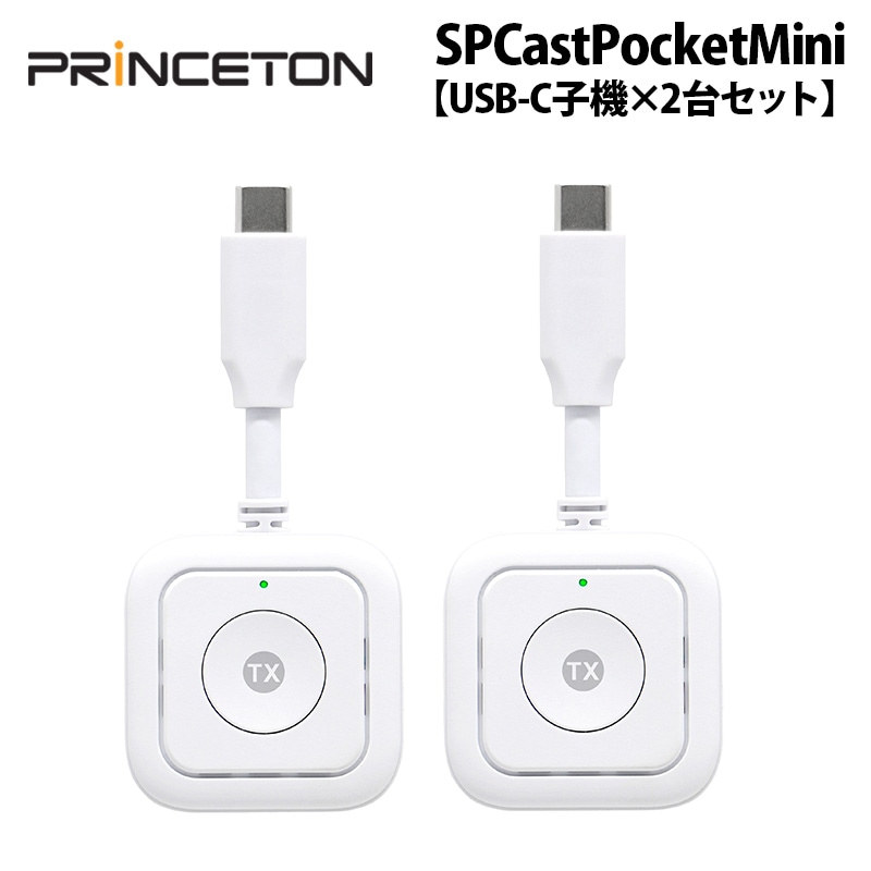 PRINCETON Simple Cast 親機子機セット 追加子機2台　新品 PRINCETON Simple Cast 親機子機セット 追加子機2台 新品 PTW