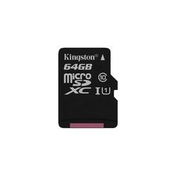 （在庫限り）キングストン Canvas Select 64GB microSDカード 単体モデル UHS-I U1 Class 10 SDCS/64GBSP ［プリンストン直営］