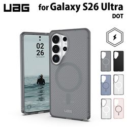 （在庫限り）UAG Galaxy S26 Ultra用 マグネット対応ケース DOT 全6色 耐衝撃 UAG-GLXS26U-DMシリーズ ［プリンストン直営］