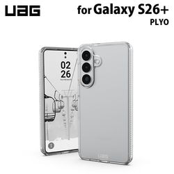 （在庫限り）UAG Galaxy S26+用ケース PLYO シンプル アイス（クリアカラー） 耐衝撃 UAG-GLXS26P-Y-IC ［プリンストン直営］