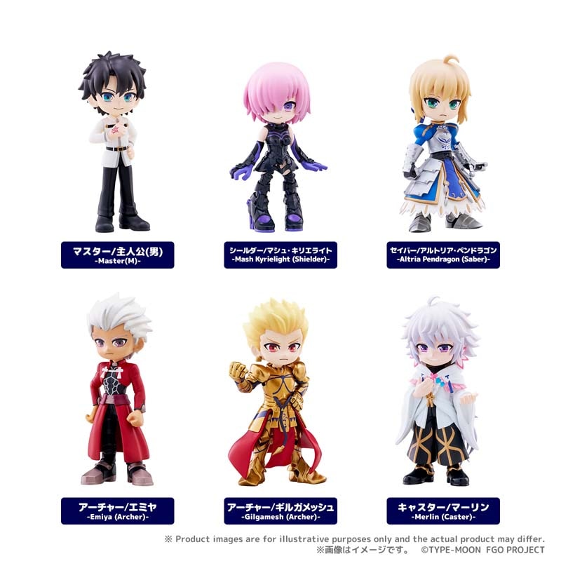 Fateシリーズフィギュア14点セット(バラ売り可) 予約(12/25発売予定)】ブシロードクリエイティブ PalVerse Fate/Grand
