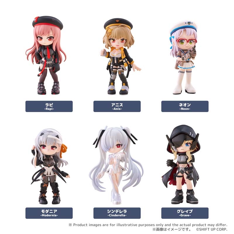勝利の女神NIKKE フィギュア　10体セット 予約(1/29発売予定)】ブシロードクリエイティブ PalVerse 勝利の女神