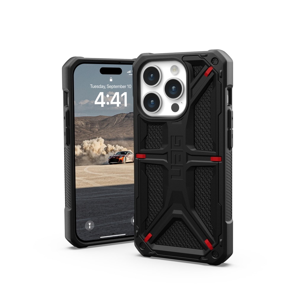 UAG iPhone 15 Pro   MONARCH Kevlar ץߥ 2 Ѿ׷ UAG-IPH23MA-P-K꡼ 6.1 Υץ󥹥ȥľġ